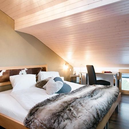 Hotel-Restaurant Ronalp Burchen Bagian luar foto