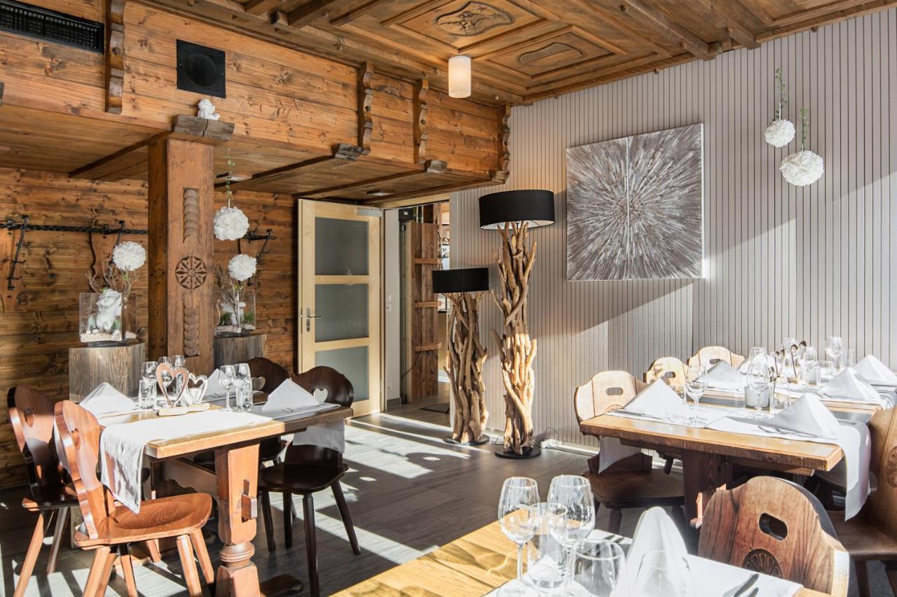 Hotel-Restaurant Ronalp Burchen Bagian luar foto