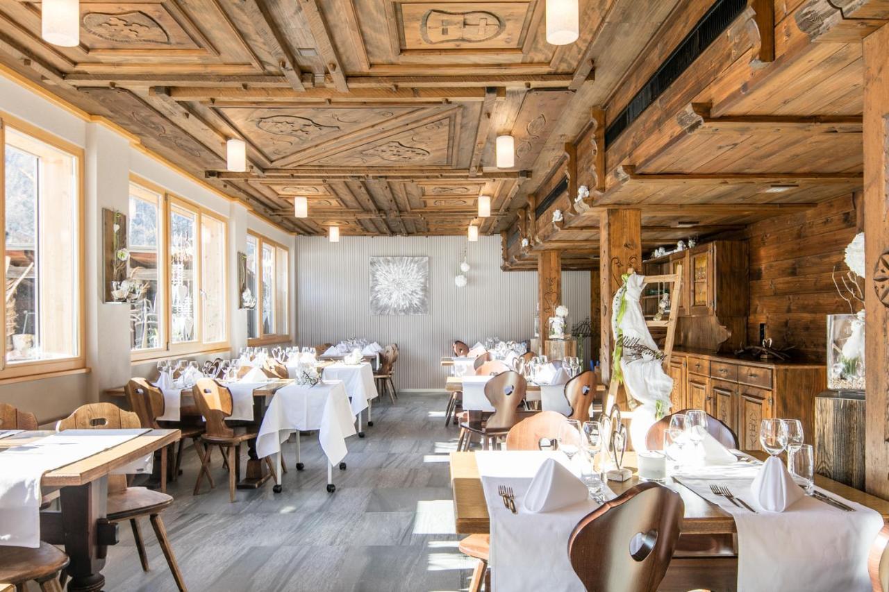 Hotel-Restaurant Ronalp Burchen Bagian luar foto